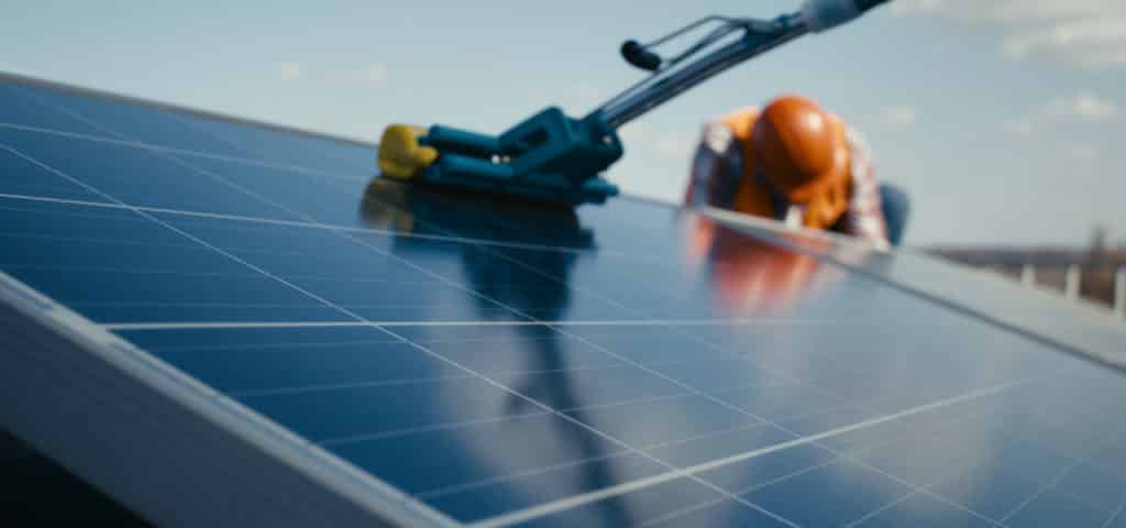 Cleaning and Repair Service for Solar