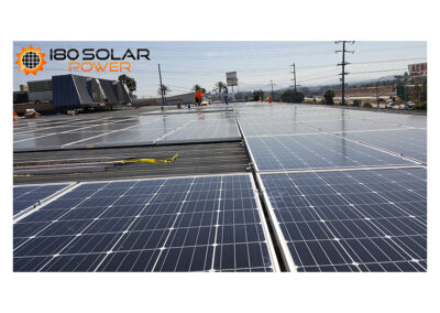 180 Solar Commercial Solar Installation