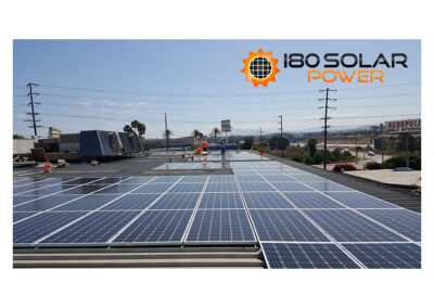 180 Solar Commercial Solar Installation