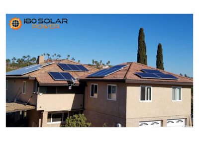 180 Solar Power Residential Installation