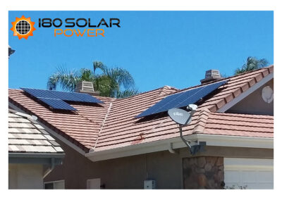 180 Solar Power Residential Installation