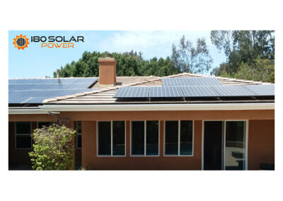 180 Solar Power Residential Installation