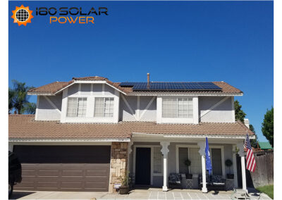 180 Solar Power Residential Installation