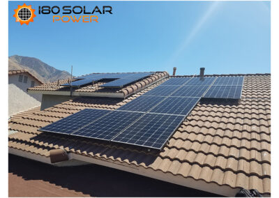 180 Solar Power Residential Installation