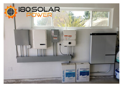 180 Solar Power Batter Storage Paroz SE system